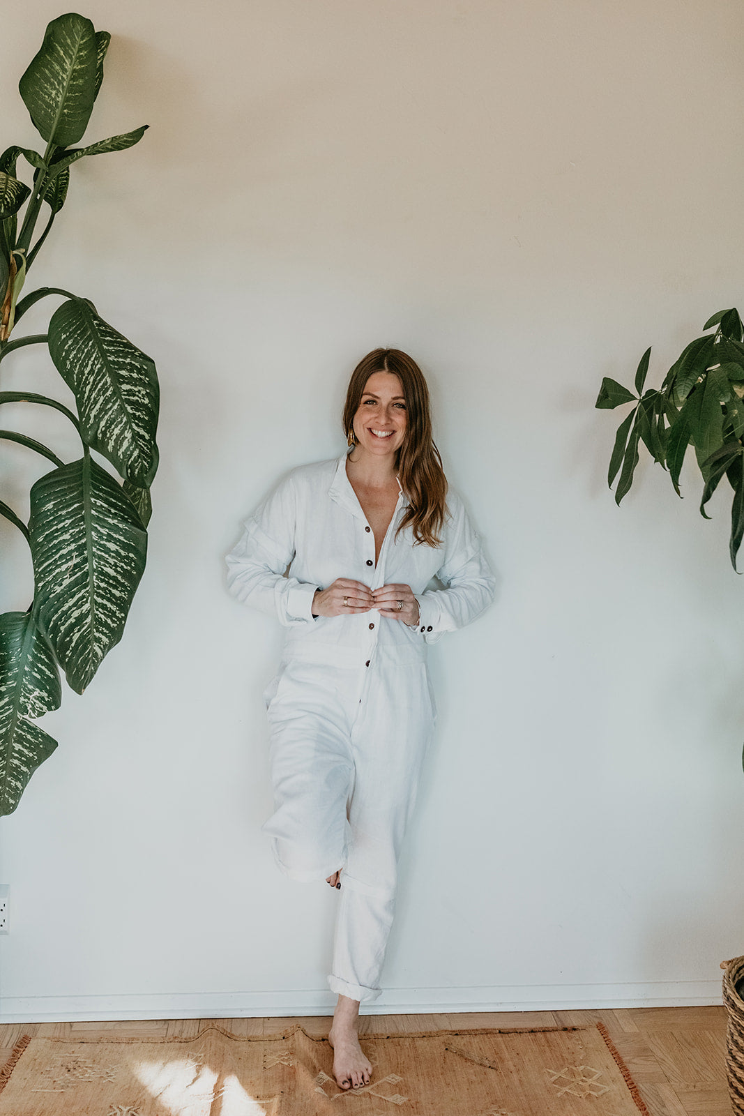 Mono Sol: Flax Linen Convertible Jumpsuit